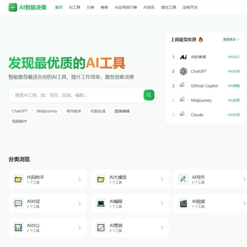 AI导航智能决策系统源码后台自动更新工具，自动更新新闻 附教程-玖柒博客